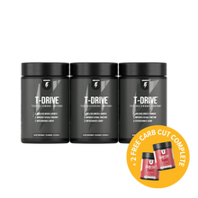 ギャラリービューアに画像をロードします、3 Bottles of T-Drive + Carb Cut Complete CC