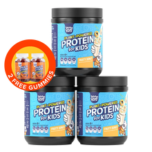 ギャラリービューアに画像をロードします、3 Bottles of Plant-powered Protein for Kids