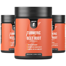 ギャラリービューアに画像をロードします、3 Bottles of Turmeric &amp; Beetroot