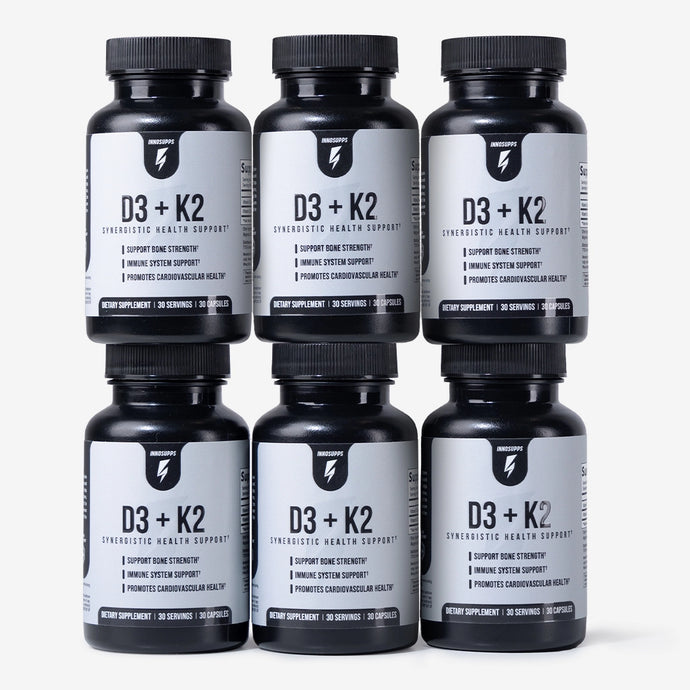 6 Bottles of D3+K2