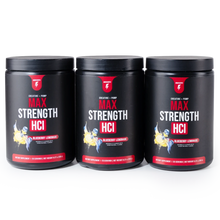 ギャラリービューアに画像をロードします、3 Bottles of Max Strength HCl