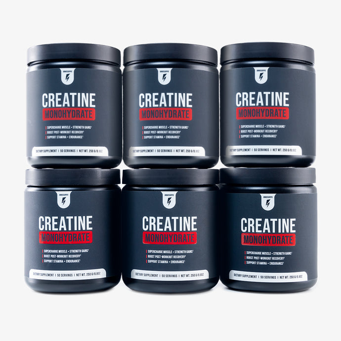 6 Bottles of Creatine Monohydrate