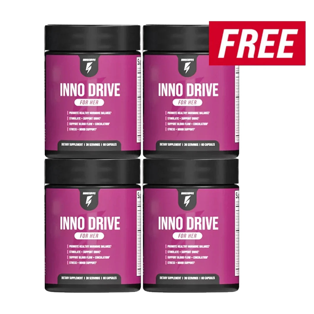 3 Bottles of Inno Drive: For Her + 1 FREE