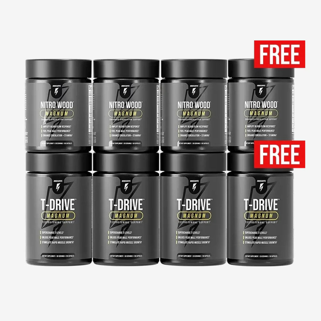 Magnum Male Collection 3-Month Supply + 1 Stack Free