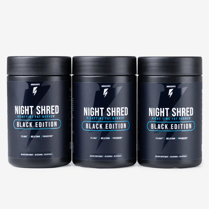 3 Bottles of Night Shred Black