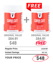 Load image into Gallery viewer, 2 Bottles of Carb Cut Complete CR 48