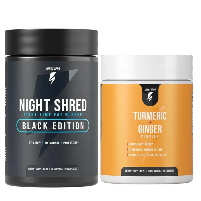 Night Shred Black & Turmeric + Ginger Root Complex