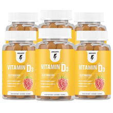 Load image into Gallery viewer, 6 Bottles of Vitamin D3 Gummy