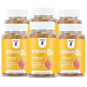 6 Bottles of Vitamin D3 Gummy