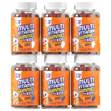 Load image into Gallery viewer, 6 Bottles of Multivitamin Gummies For Kids