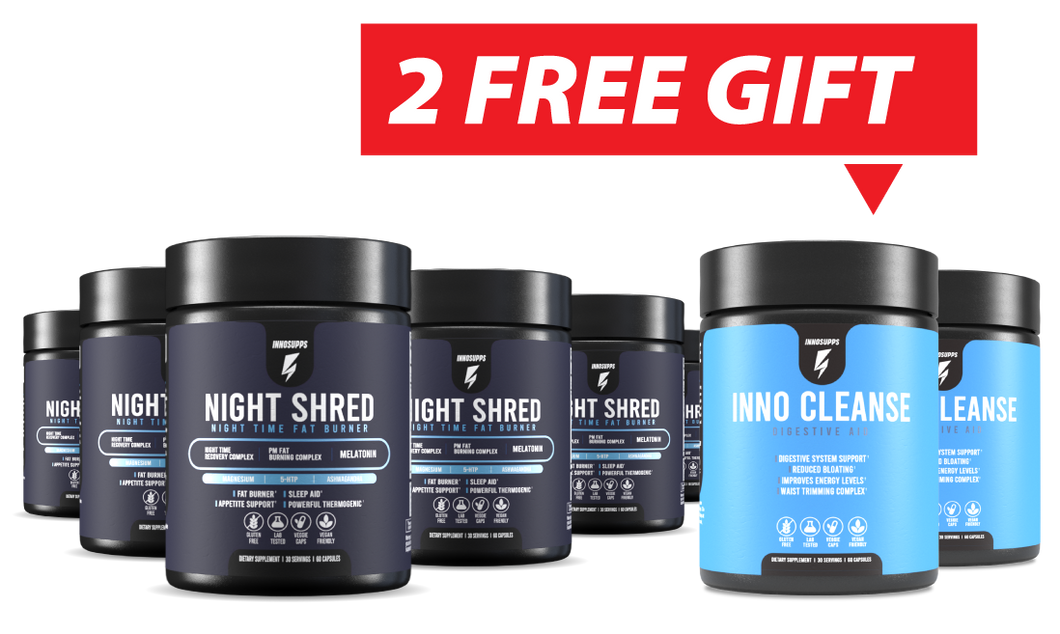 6 Bottles of Night Shred Special Offer